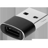 VEGA Oem Adapteris USB – USB C - Juodas