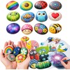 Lean Toys Akmenų dažymo rinkinys 10 vnt.