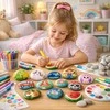 Lean Toys Akmenų tapymo rinkinys