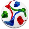 Lean Toys Antistresinis kamuoliukas su įdubimais, futbolo dizaino, įvairiaspalvis, Ø 7 cm
