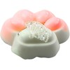 Lean Toys Antistresinis žaislas katės letena 6x6x2 cm baltas