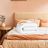 SONGMICS HOME antklodė 200 x 135 cm su 8 kilpomis, debesų balta