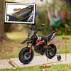 Aprilia licencijuotas vaikiškas elektromotociklas su 2 varikliais, raudonas, 106,5 × 56 × 80 cm