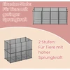 SONGMICS laisvas aptvaras su grindų plokštėmis, maniežas, jūrų kiaulytės aptvaras