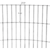 Songmics Gabionas Ø 90 cm, aukštis 40 cm