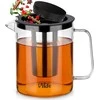 Arbatinukas su filtru Vilde, 1,5 l, borosilikatinis stiklas