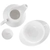 Orion Arbatinukas su puodeliu 600 ml baltas porcelianas