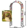 Vilde Pergola ogrodowa metalo sp. 145x235 cm