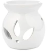 Aromatinės lempos rinkinys su 3 vanilės kvapo aliejais, baltas, 7,5 × 7,5 × 7,5 cm, 6 dalių