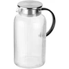 Ąsotis su dangčiu, skaidrus, 1,9 l