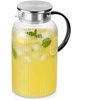 Ąsotis su dangčiu, skaidrus, 1,9 l