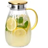 Ąsotis su dviejų tipų pylimo dangteliu, 1,6 l, skaidrus, 17 × 13 × 21,5 cm
