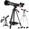 Mikroskopas Lean Toys Astronominis teleskopas 50x115 mm su trikojais