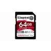 Atminties kortelė Kingston React Plus, SDXC, 64GB, Class 10, UHS-II, U3, V90
