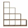 Songmics Atvira lentyna 29x129,5x129,5 cm ruda