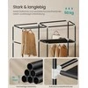 Songmics Audinio drabužių spinta 45 × 127 × 180 cm