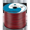 Cabletech Kabelis CCA 2x1.0mm 1m - juoda raudona