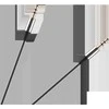 REBEL 3.5mm AUX kabelis spiralė 1m