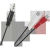 LP Oem Kabelis 3.5 AUX - 2xRCA 0.25m