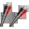 LP Oem Kabelis 2 x RCA - 2 x RCA 5m standartas