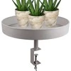 Vilde Metalinis gėlių stovas 36 cm pilkas