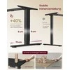 Songmics Aukščio reguliuojamas rašomasis stalas 160 × 80 cm
