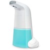 Liquid foam automatic soap dispenser