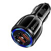 Automobilinis įkroviklis 2xUSB QuickCharge 3.0