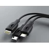 Automobilinis įkroviklis su USB-C ir USB-A jungtimis, 45W