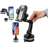 Automobilinis telefono laikiklis 30 cm, juodas