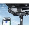 Automobilinis telefono laikiklis veidrodžiui, reguliuojamas