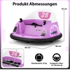Automobiliukas 12V Rožinis