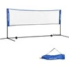 Sportnow Sulankstomas teniso tinklas, reguliuojamo aukščio 103/120/155H cm