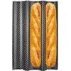 Orion kepimo skarda baguetei 38 cm; Plieninė, nesvylančio paviršiaus, perforuota