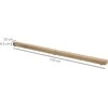 HOMCOM 210 cm Schwebebalken Turnbalken Indoor Outdoor Balance Beam Klappbarer Turnbalken Balancierbalken Balancierbalken bis 120 kg Braun
