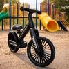 Balansinis dviratis Trike Fix Glow LED rėmas, juodas