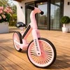 Balansinis dviratis Trike Fix Glow LED rėmas, rožinis