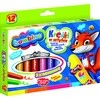 St. Majewski BAMBINO Lipniosios kreidelės 12 spalvų