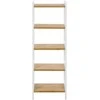 Songmics Bambukinė lentyna su 5 lentynomis 45 x 31,5 x 142 cm