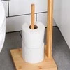 Bambukinis tualetinio popieriaus stovas Vilde 70 cm