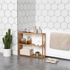 Songmics Bambuko lentyna 60 x 54 x 15 cm