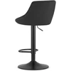 Leobert Baro kėdė reguliuojamo aukščio, besisukanti, juoda, 85–105 cm