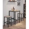 Songmics Vasagle Baro stalas 60 x 60 x 92 cm