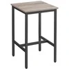 Songmics Vasagle Baro stalas 60 x 60 x 92 cm
