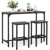 Baro stalo komplektas 120 x 48 x 91 cm 3 vnt.