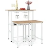 Baro stalo rinkinys 100 x 40 x 95 cm 3 vnt.