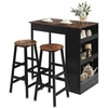 Baro stalo rinkinys 91.5 x 49 x 91.5 cm 3 vnt.