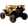 Lean Cars Baterijomis Varomas 4x4 Visureigis M1, Baltas ir Geltonas