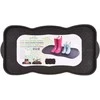 Storage Solutions Batų padėklas 74x38 cm, juodas, universalus