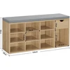Leobert Batų spintelė su sėdimąja dalimi Sonoma